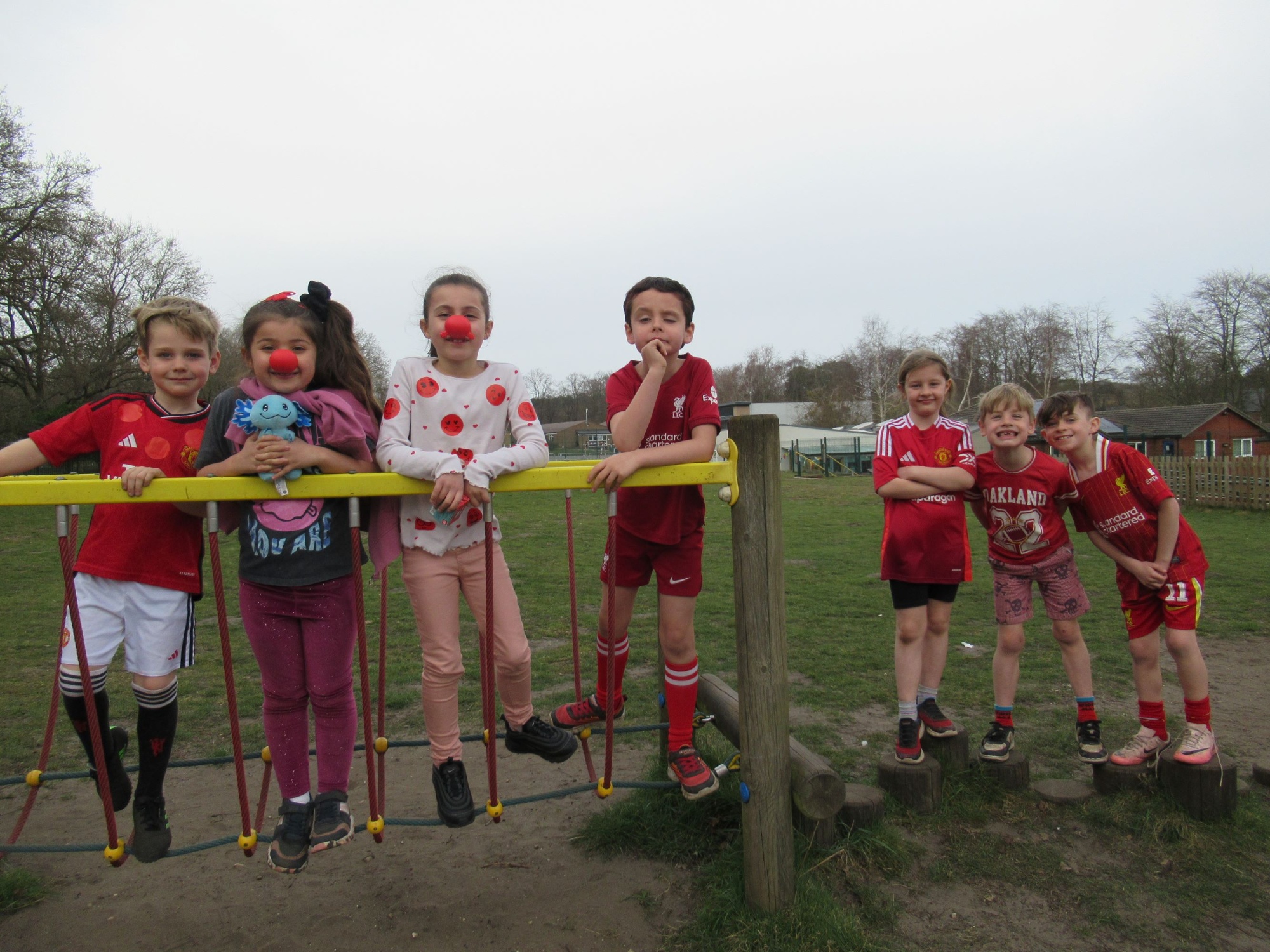 Year 2 Red Nose Day Photo