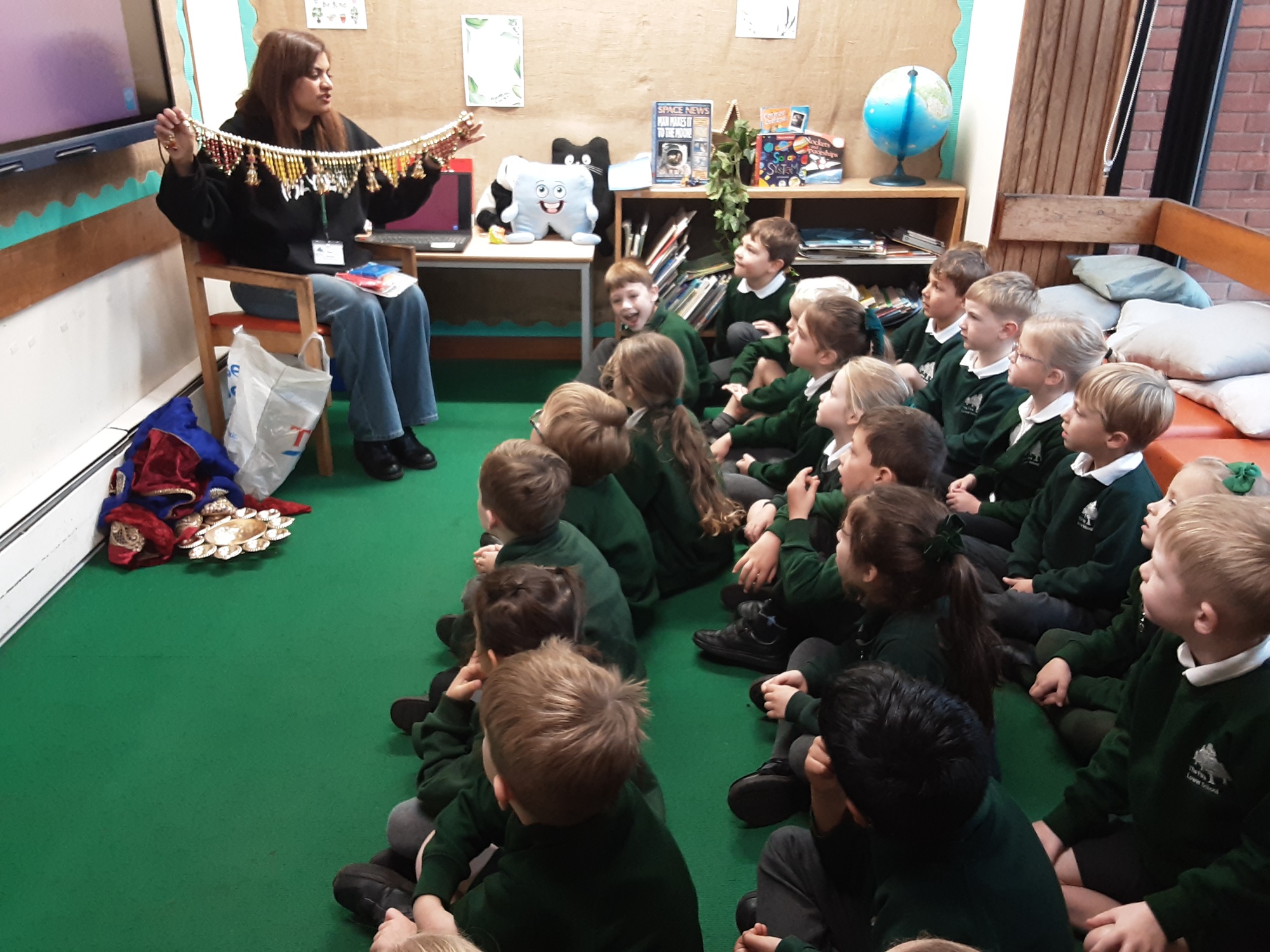 Learning about Diwali