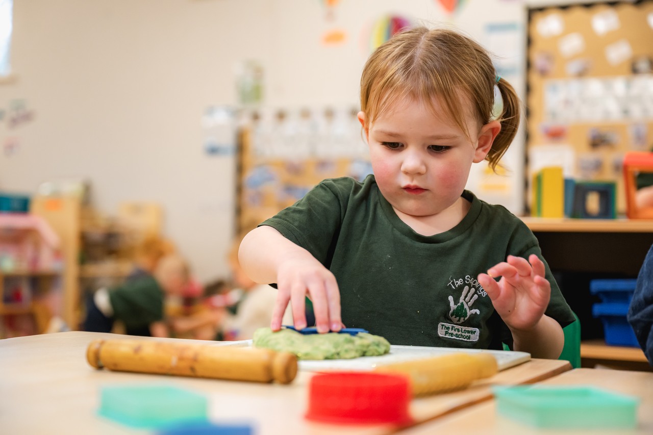Play=Doh fun in Saplings