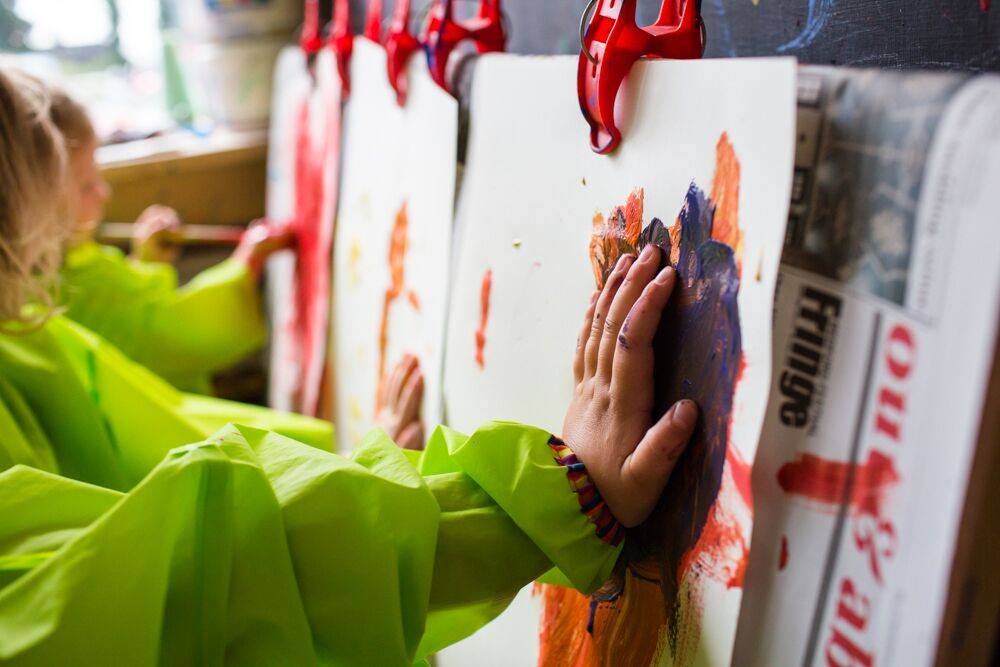 Hand Print Painting