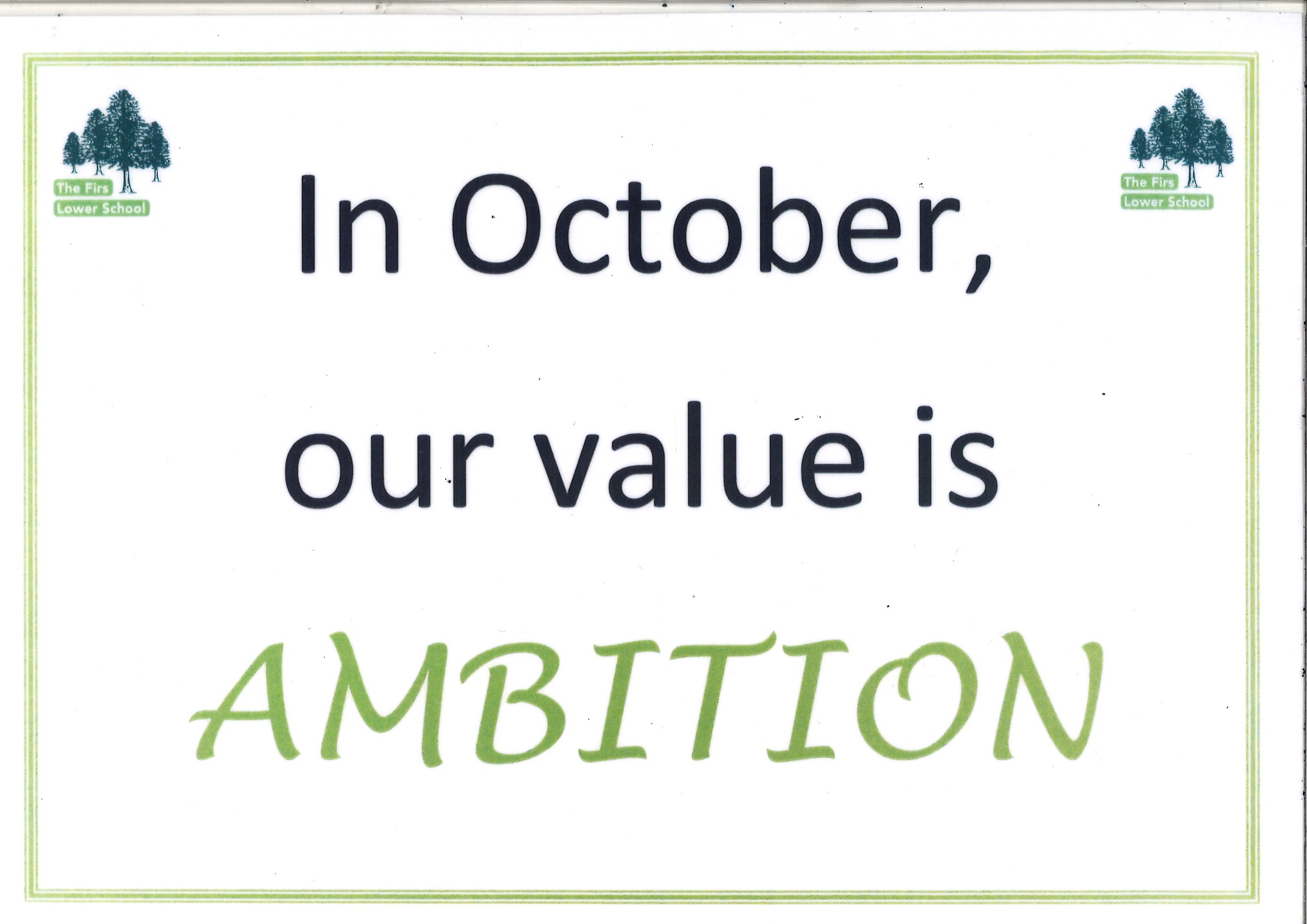 In Aprilour value is Freedom