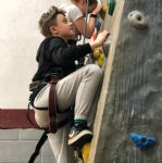 Year 4 Grafham Trip, Indoor Climbing Wall