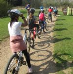 Year 4 Grafham Trip, Cycling