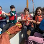 Year 4 Grafham Trip, Sailing