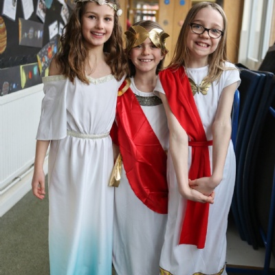 roman dress up day at school